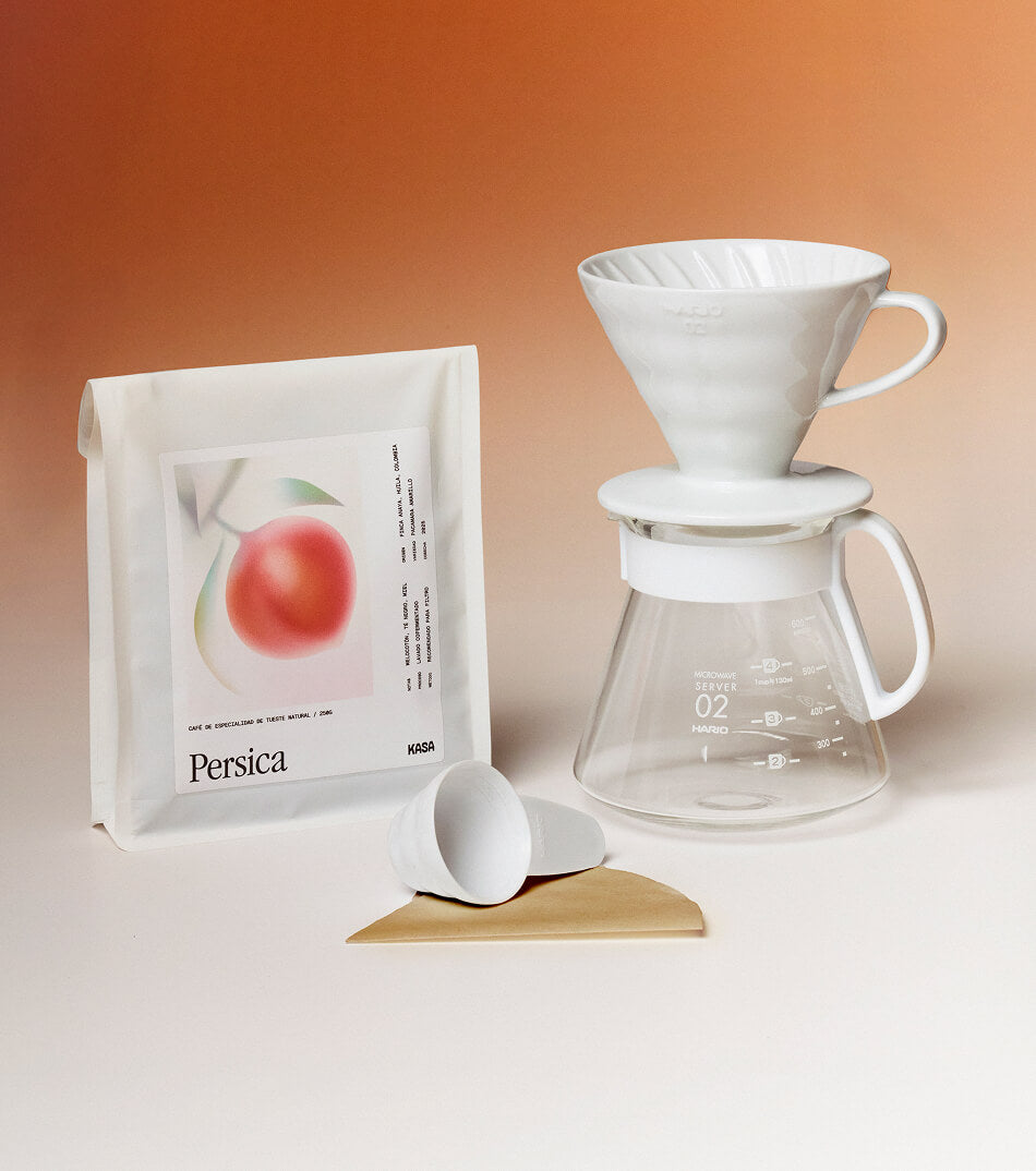 Kit Hario V60 Cerámico con Persica
