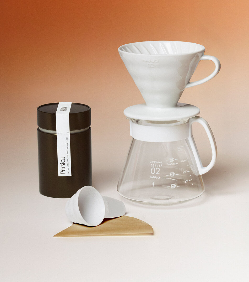 Kit Hario V60 Cerámico con Persica