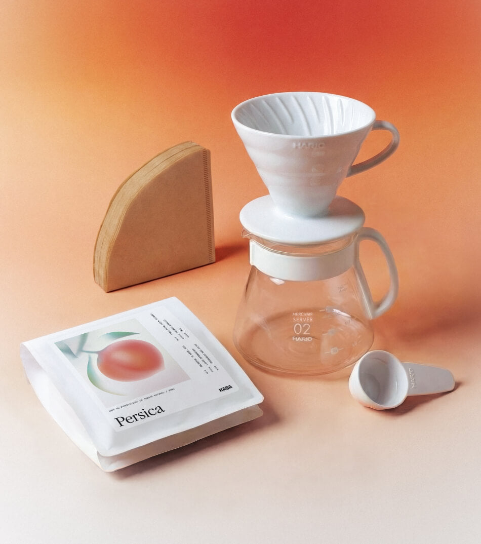 Kit Hario V60 Cerámico con Persica